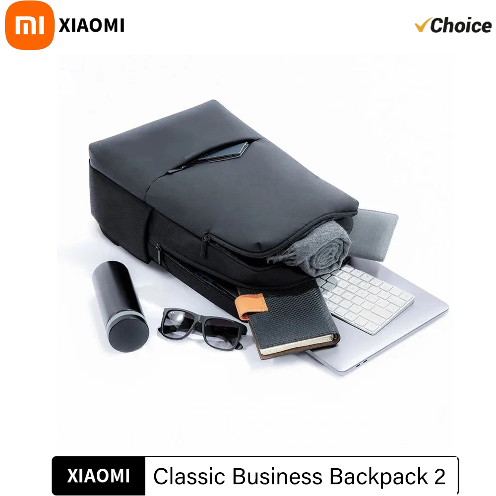 Xiaomi Laptop Accessories - Tas Ransel Bisnis Klasik Xiaomi Original
