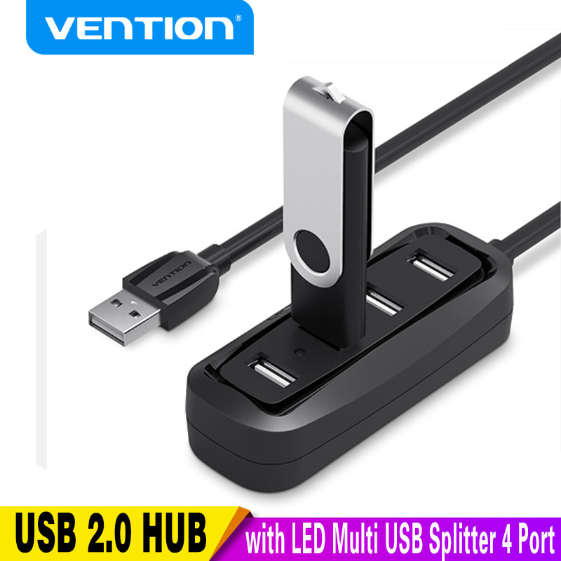 Xiaomi Laptop Accessories - Vention USB 2.0 HUB 4 Port,