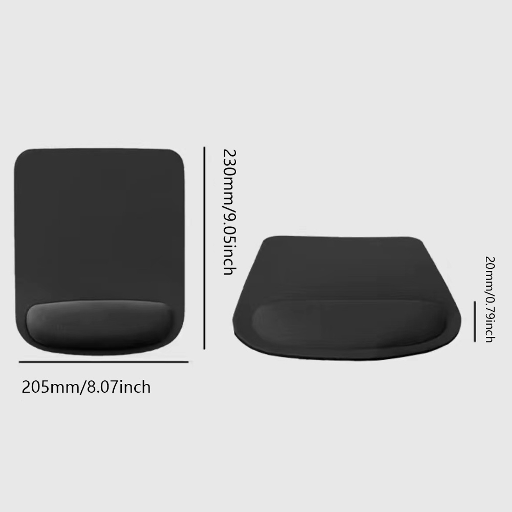 Alas Mouse Hitam Seri Astronot - Laptop Accessories For Wrist Support ulasan dan harga