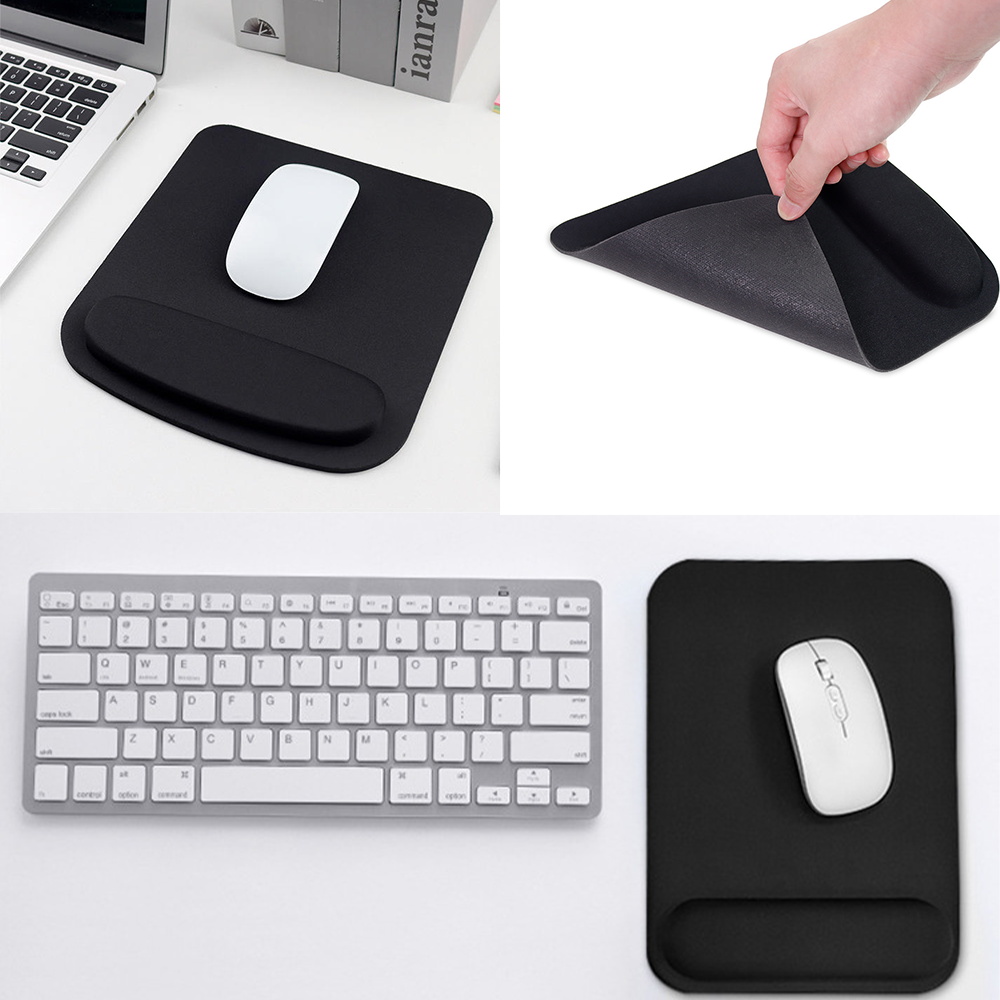 Alas Mouse Hitam Seri Astronot - Laptop Accessories For Wrist Support ulasan dan harga