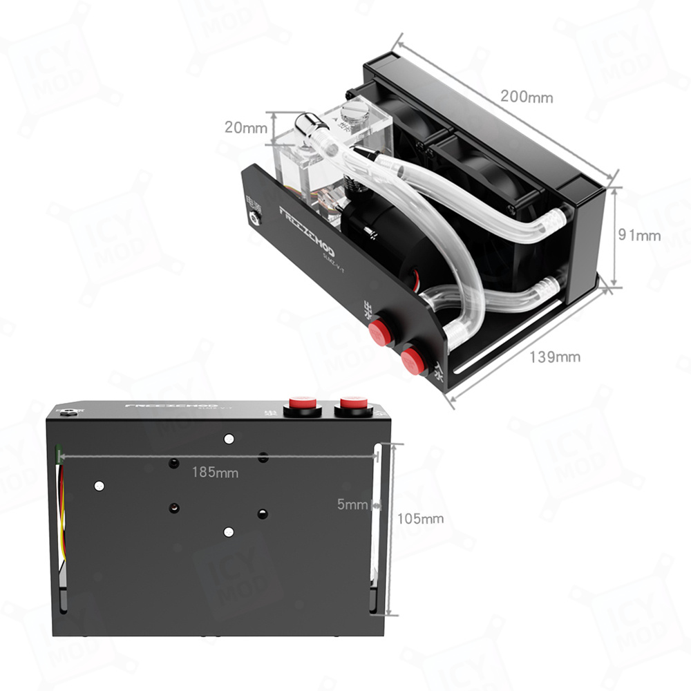 FREEZEMOD Kit pendingin air No - Laptop Accessories Kit ulasan dan harga