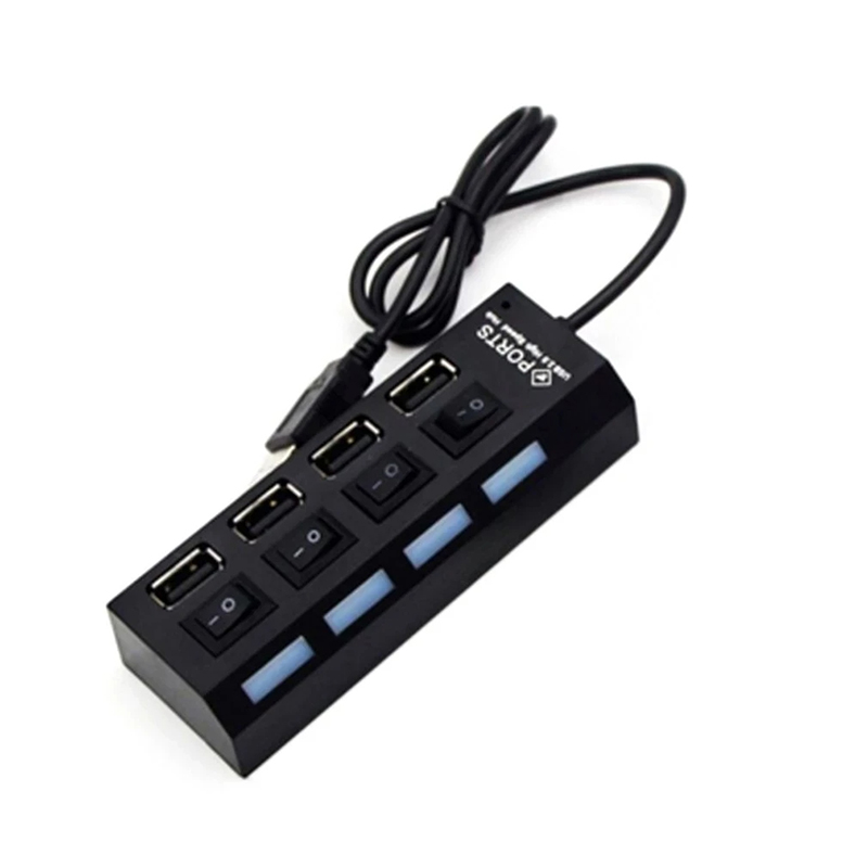 Splitter Ekstensi Hub USB 2.0  - Laptop Accessories Kit ulasan dan harga