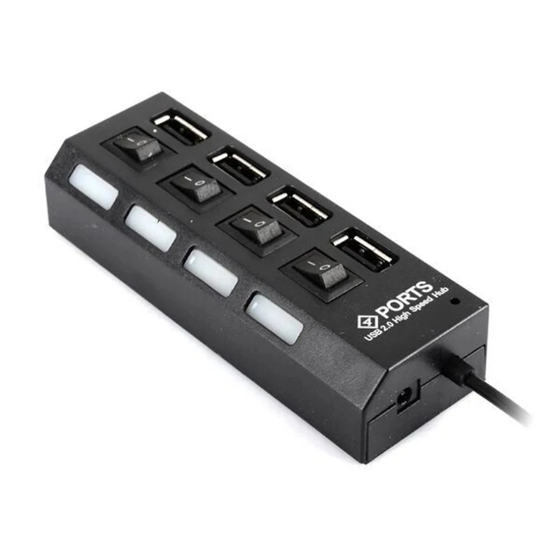 Splitter Ekstensi Hub USB 2.0  - Laptop Accessories Kit ulasan dan harga