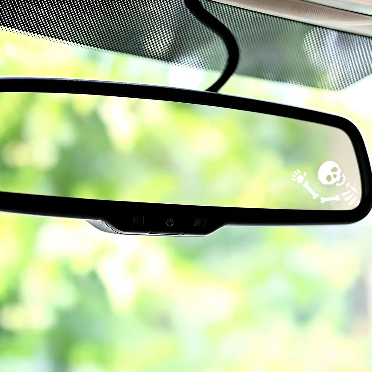 2Pcs Stiker Tengkorak Bergoyan - Laptop Accessories Kit ulasan dan harga