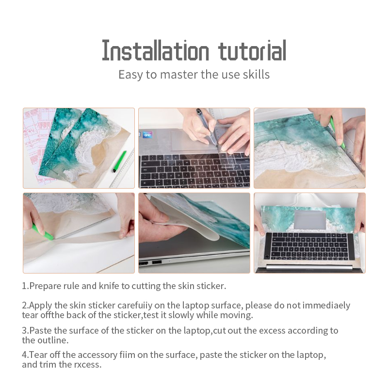 DIY Stiker Sampul Laptop Anime - Laptop Accessories Protector ulasan dan harga