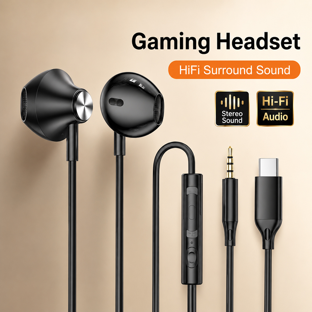 Headphone HiFi Surround Suara  - Xiaomi Laptop Accessories ulasan dan harga