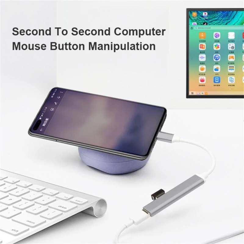 4-In-1 Type-C Extender Hub 4 P - Laptop Accessories Hub ulasan dan harga