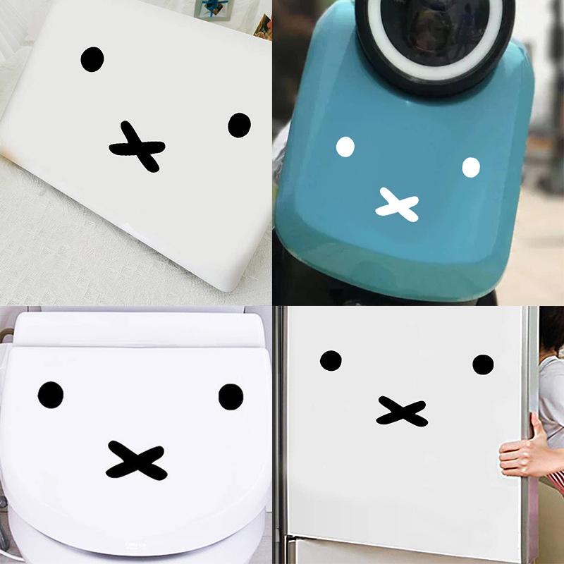 Stiker Mobil Emoji Kartun Miff - Laptop Accessories Protector ulasan dan harga