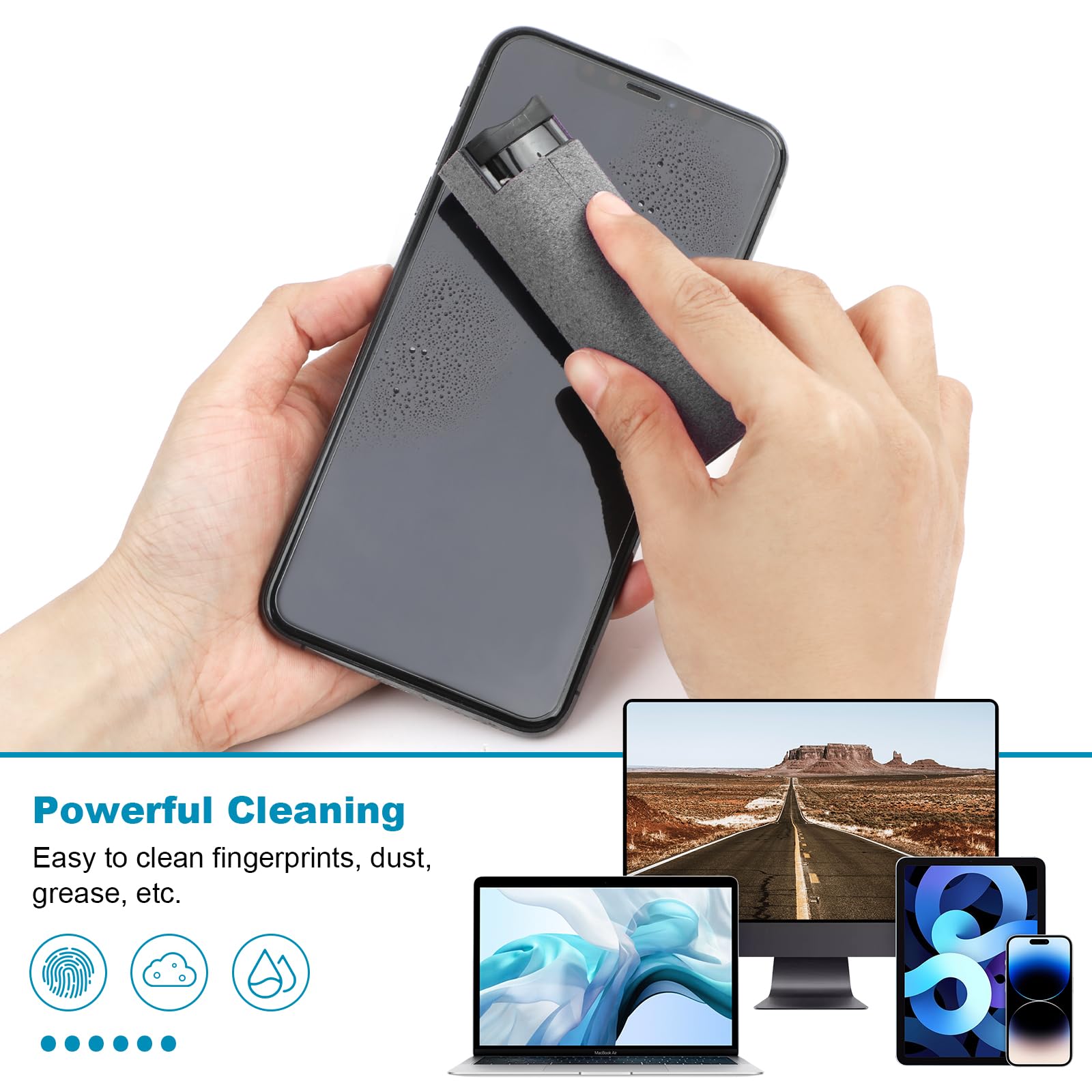 Botol Semprot Layar Ponsel 2-I - Laptop Accessories Kit ulasan dan harga