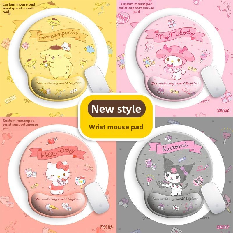 Alas Mouse Karakter Lucu Kawai - Laptop Accessories For Wrist Support ulasan dan harga