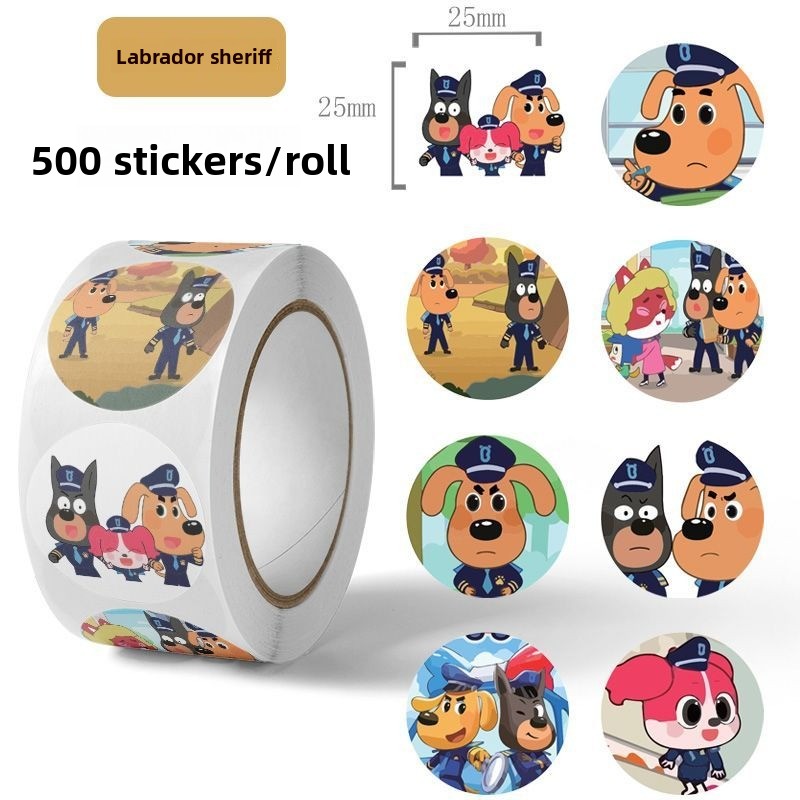 Stiker Karakter Lucu Sheriff L - Laptop Bag Waterproof ulasan dan harga