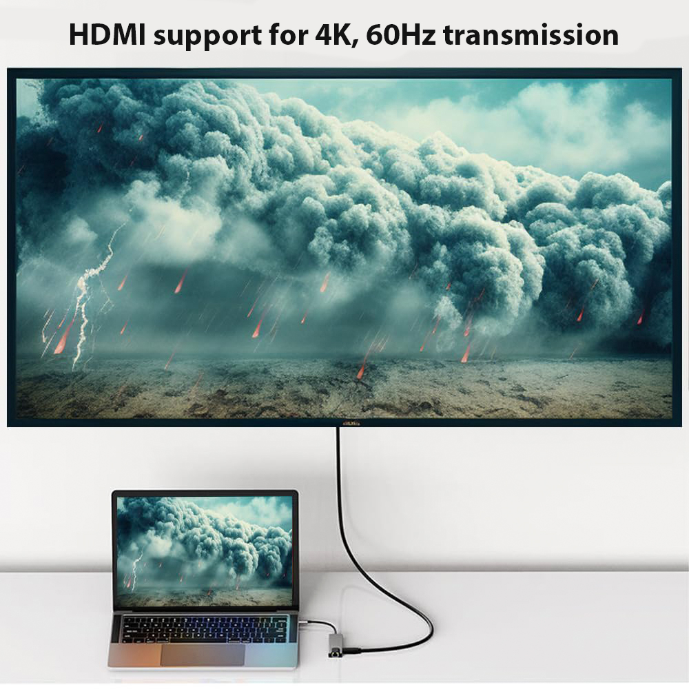 Adaptor HUB USB Tipe C 3.0, me - Laptop Accessories Hub ulasan dan harga